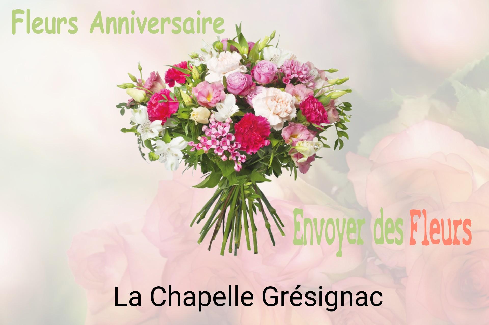 Bouquet de fleurs d’anniversaire livré à La Chapelle-Grésignac