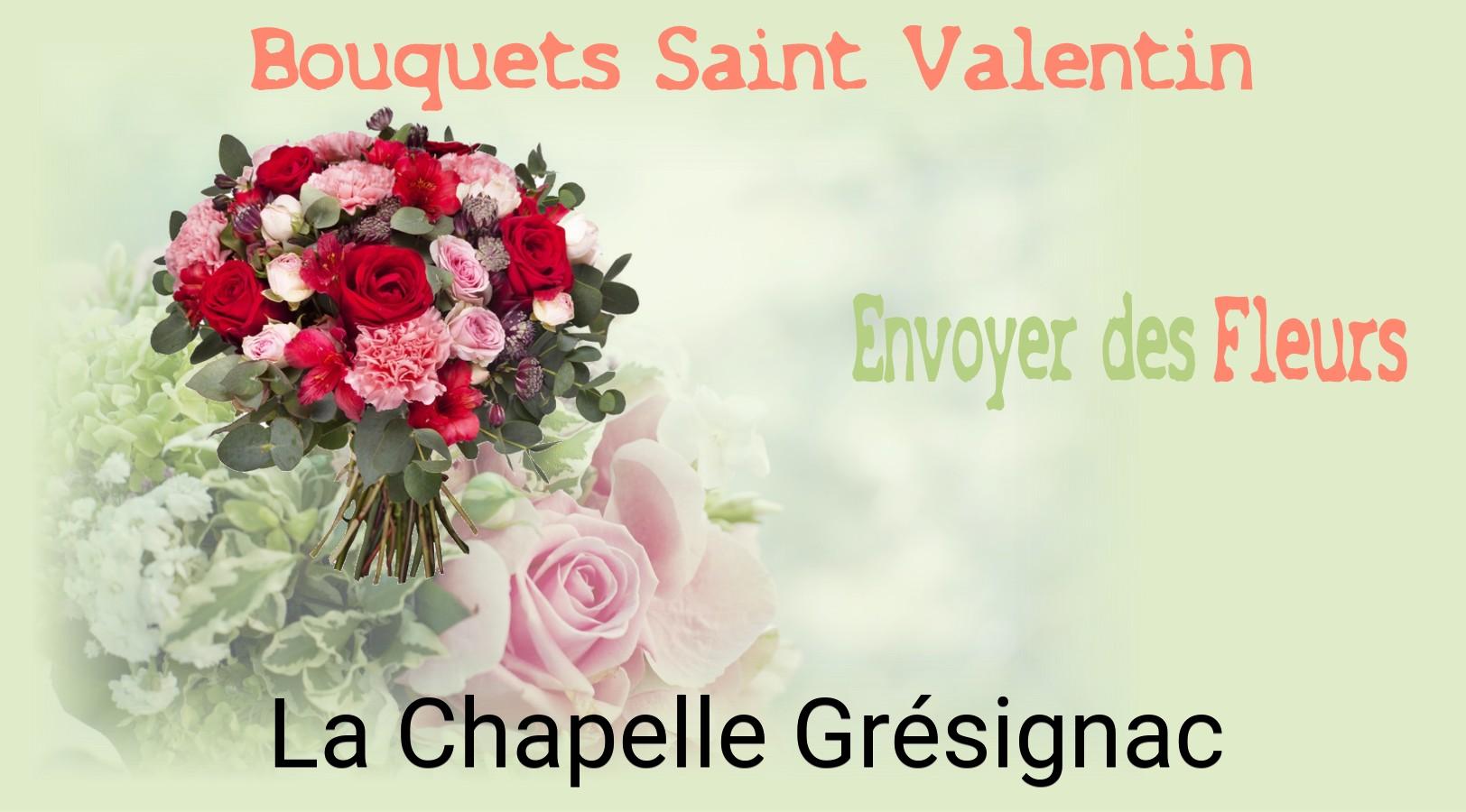 Roses de Saint-Valentin livrées à La Chapelle-Grésignac